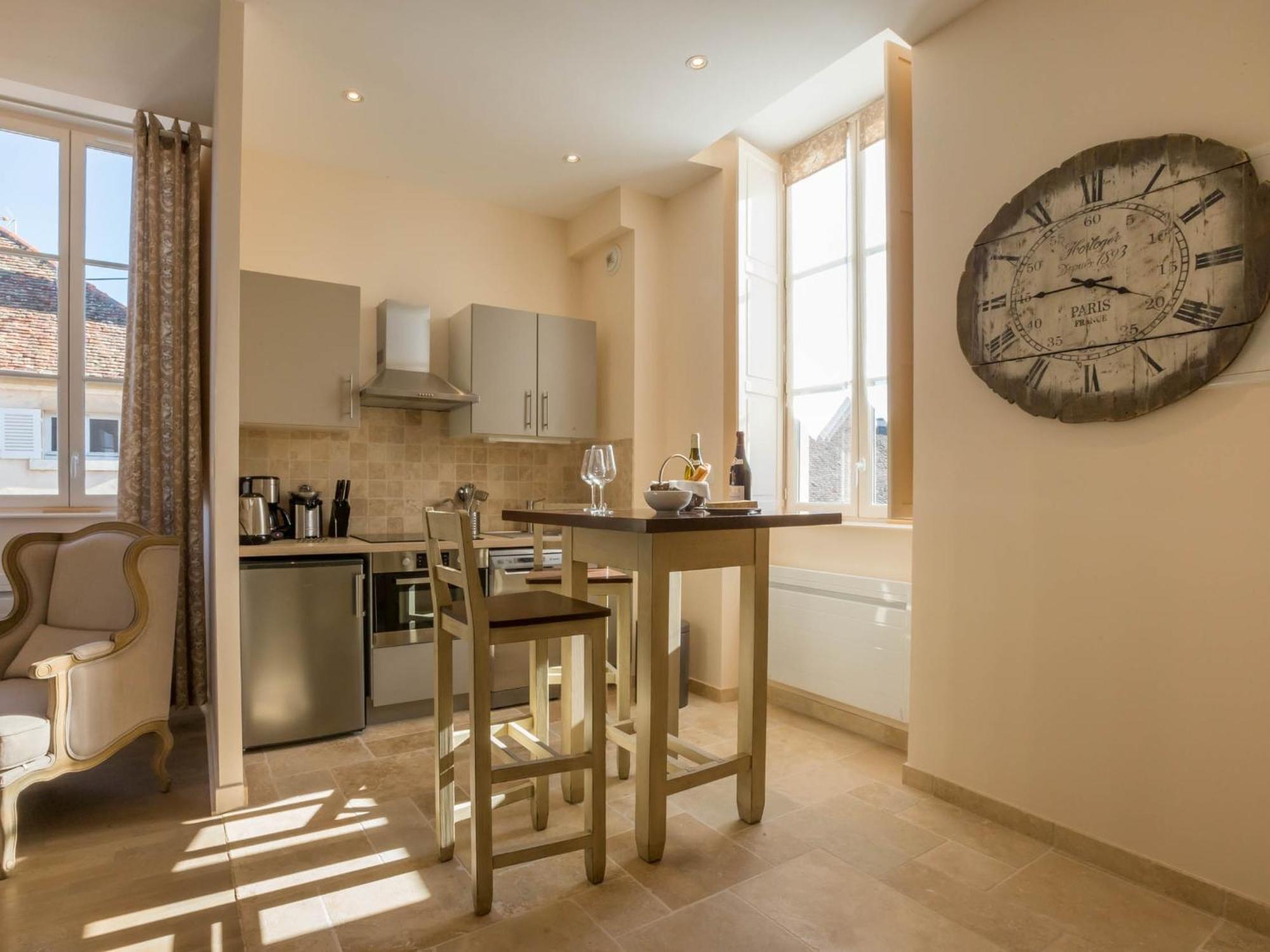 Le Cara - 4 Appartements Calmes Et Chics Au Coeur De Beaune Beaune  Oda fotoğraf